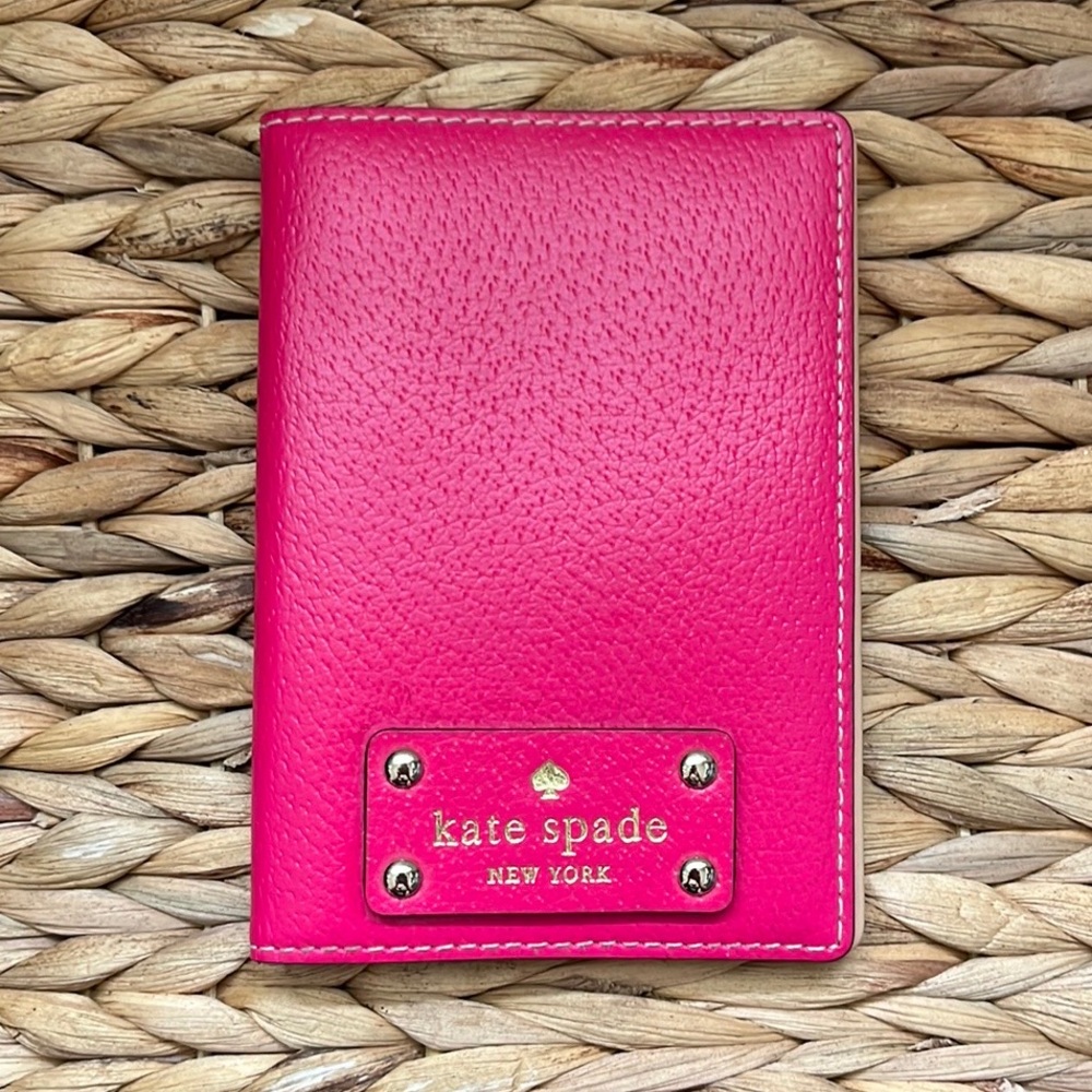 Hot Pink Kate Spade Passport Holder